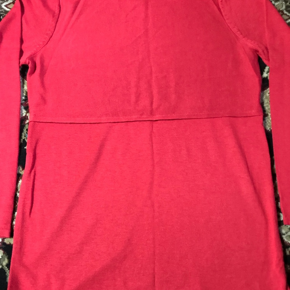 Red Pullover Sweater - Picture 2 of 2